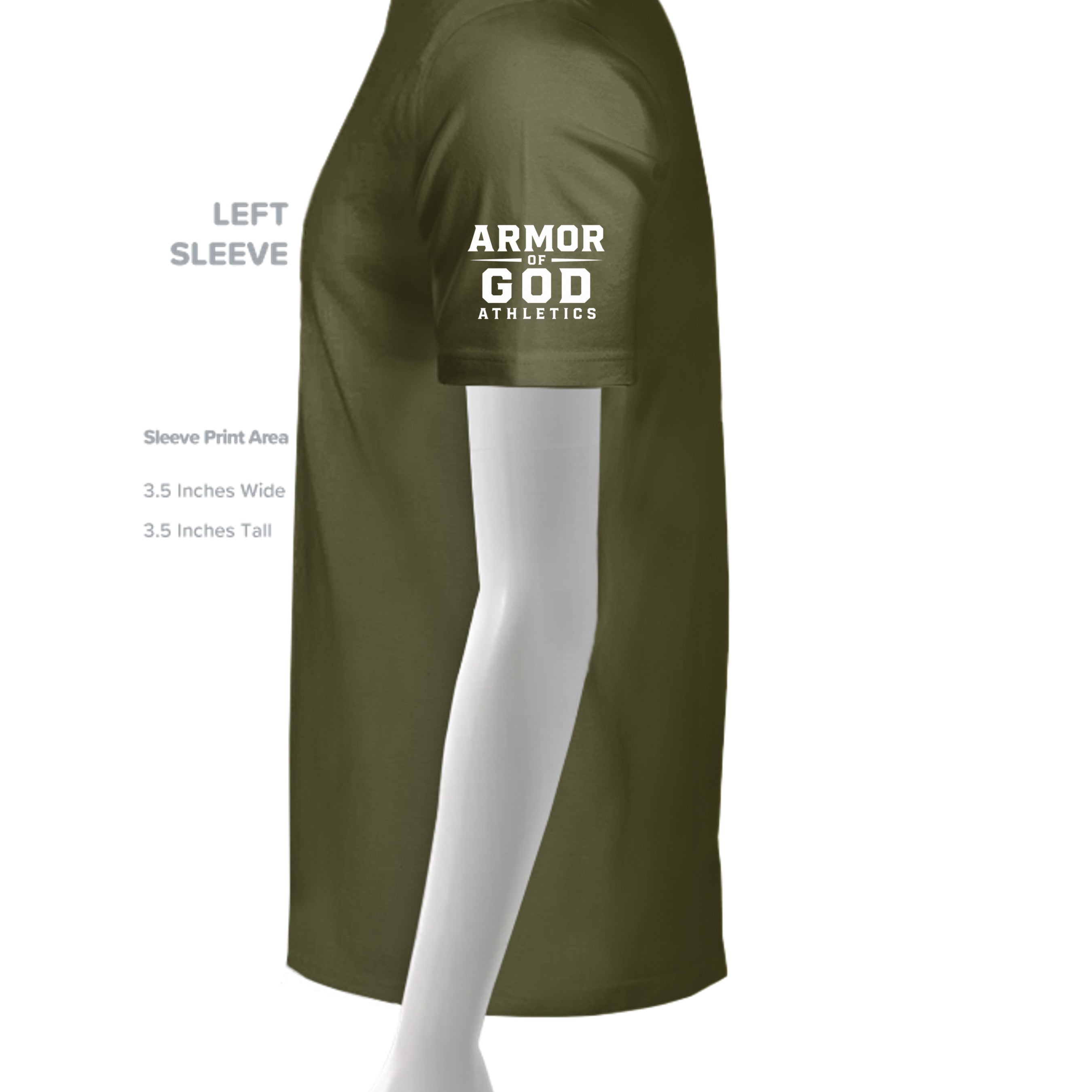 MILITARY GREEN - N3142 - SLEEVE_LEFT